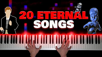 20 ETERNAL SONGS ON PIANO 🎹 (80s - 2000s)