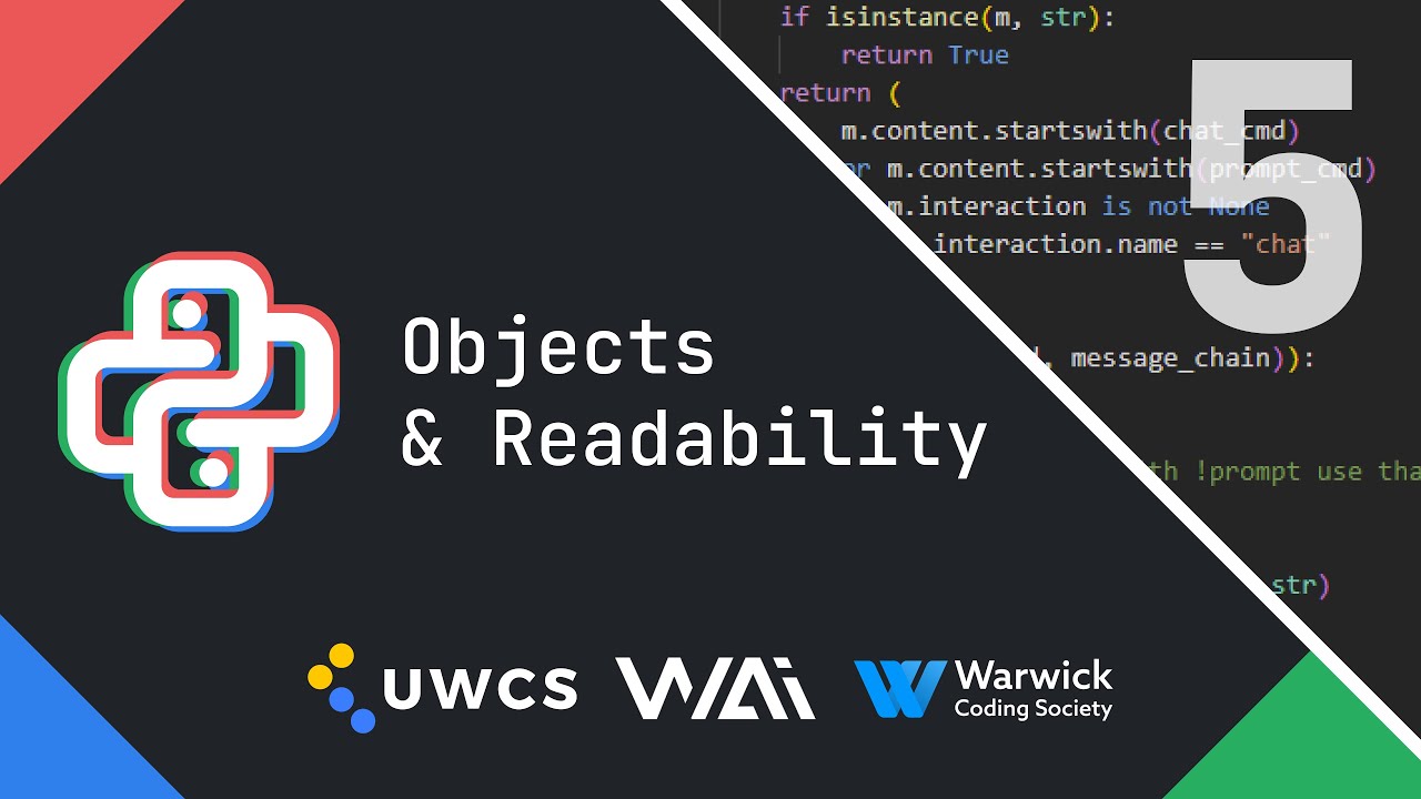 X-Soc Python: Objects & Readability - YouTube