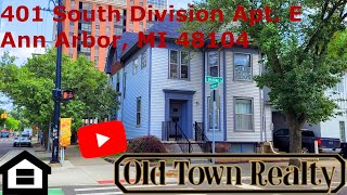 Apartment Tour | 401 S. Division Apt. E , Ann Arbor, MI