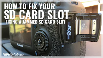 How to Fix your DSLR's SD Card Slot