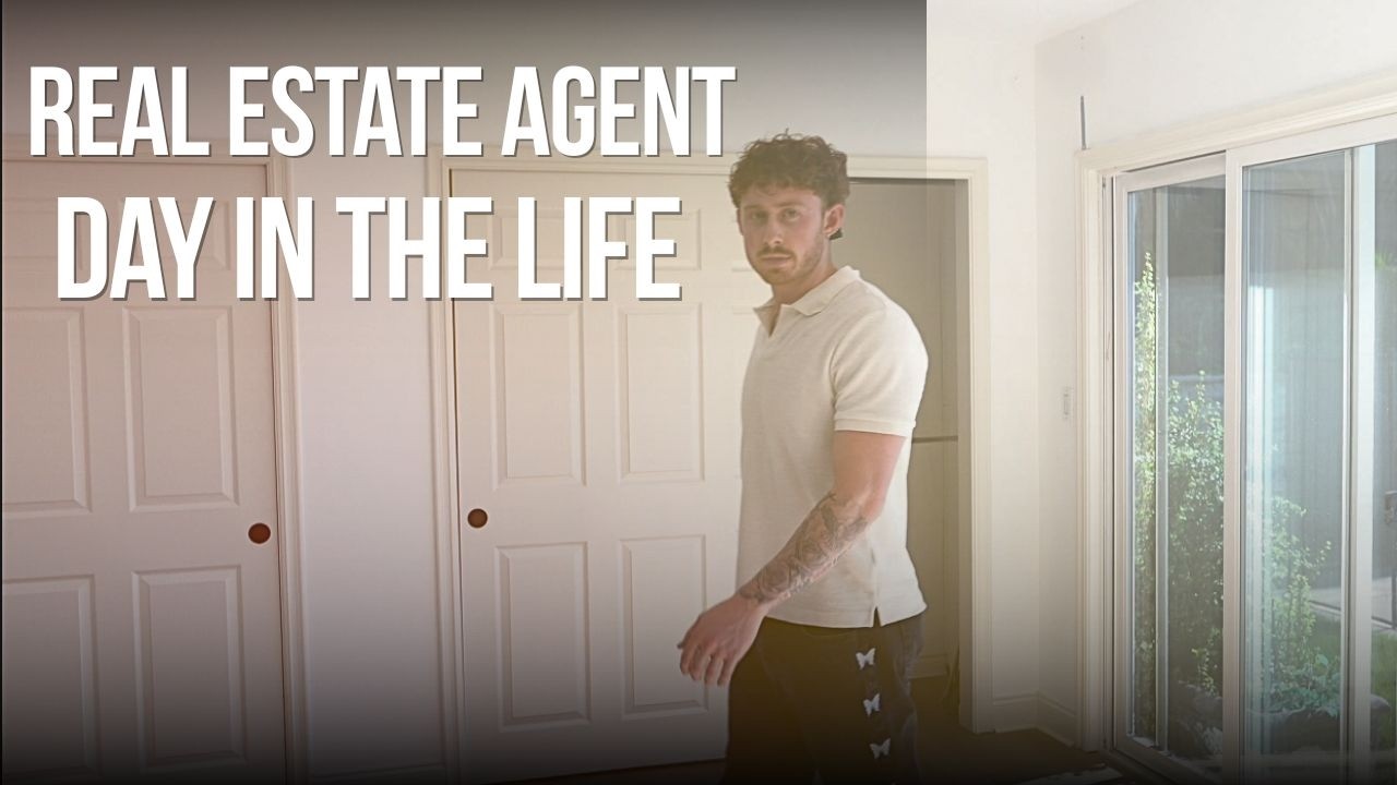 A Realistic Day In The Life Of A Real Estate Agent - YouTube