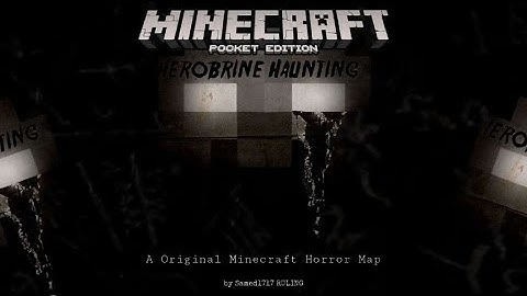 Minecraft [ 𝙃𝙚𝙧𝙤𝙗𝙧𝙞𝙣𝙚 𝙃𝙖𝙪𝙣𝙩𝙞𝙣𝙜 ] Horror Map