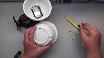 DIY Flash Hack Sphere of Diffuser Light for Free