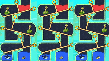 Save The Fish Max Level 657-665 Rescue Fish Game | Fish Pull The Pin |