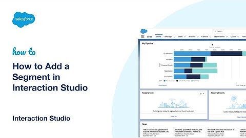 How to Add a Segment in Marketing Cloud Personalization