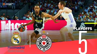 Real Madrid is the last team to qualify! | Playoffs Game 5, Highlights | Turkish Airlines EuroLeague
