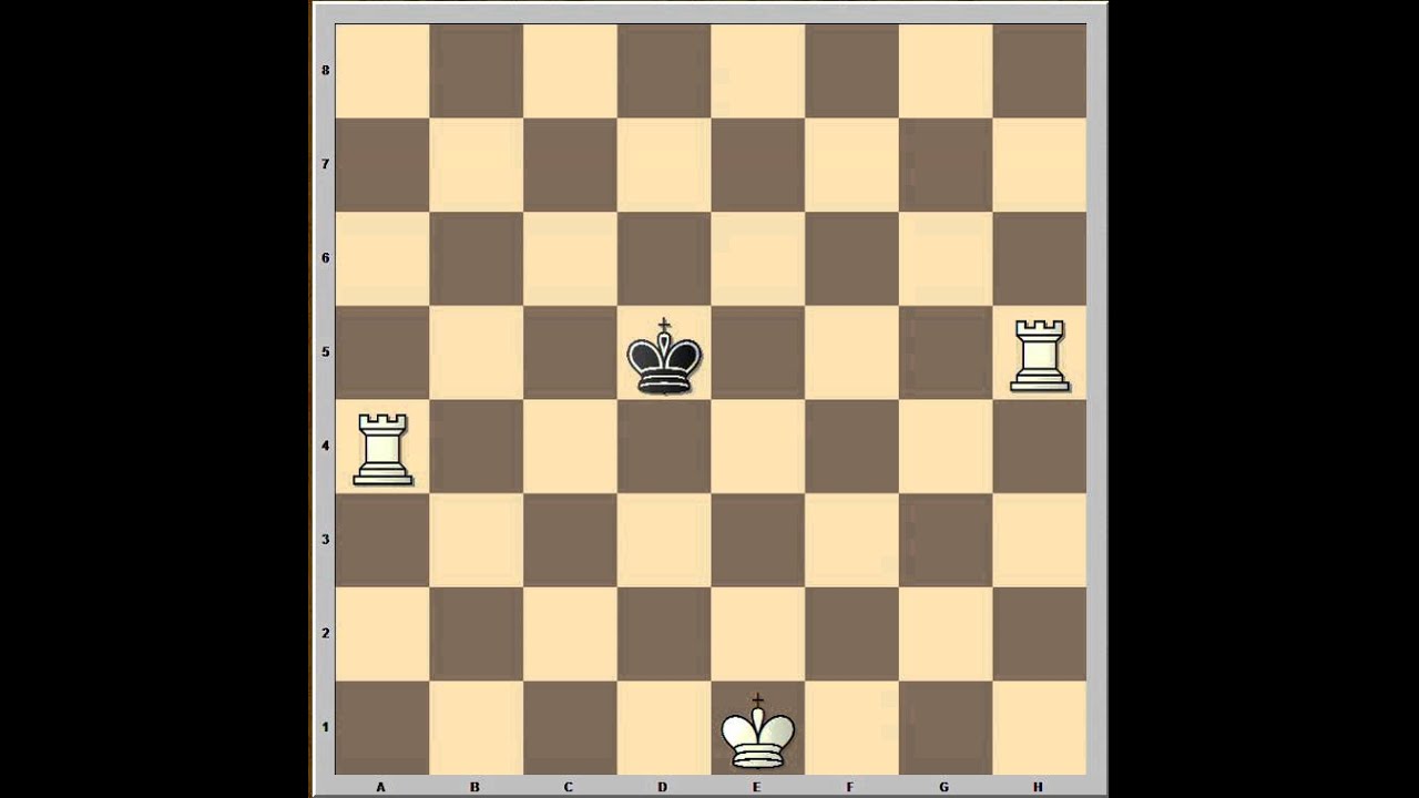 How to CHECKMATE with two Rooks  Chess Endgames beginners should KNOW 