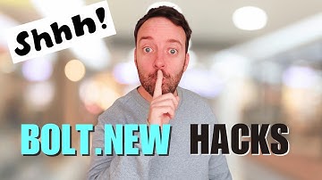 ⚡5 Bolt.NEW Hacks That Will Blow Your Mind! ⚡