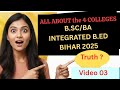 Counselling se phle dekh kr jana ok?🌈💌 #BScBEdAdmission2025 #4YearIntegratedBEd ##Biharbed #BRABU