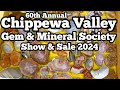 60th annual chippewa valley gem  mineral society show  sale  eau claire wisconsin 2024