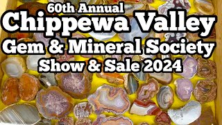 60th Annual Chippewa Valley Gem & Mineral Society Show & Sale , Eau Claire Wisconsin 2024