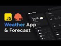 Gambar cover Real-time Weather App Using Vanilla JavaScript and API