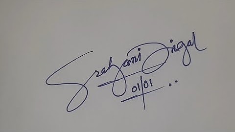 How to signature your name | Autograph | Billinioare signature | Signature tips/tricks | Calligraphy