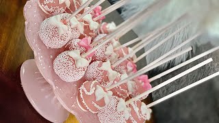 Cake pops كيك بوبس بلمستي 🌸بطريقة مبسطة