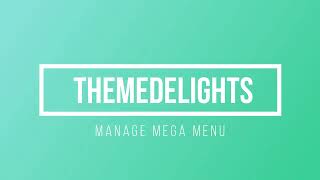 [PrestaShop] - Easy to mangage Megamenu - ThemeDelights