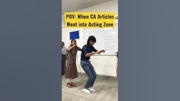 CA articles into Acting Mode 😉😉 #cafinal