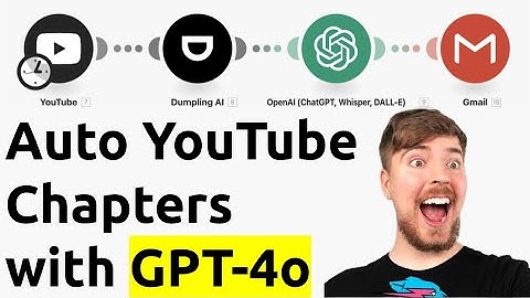 How to Auto-Generate YouTube Chapters with GPT-4o