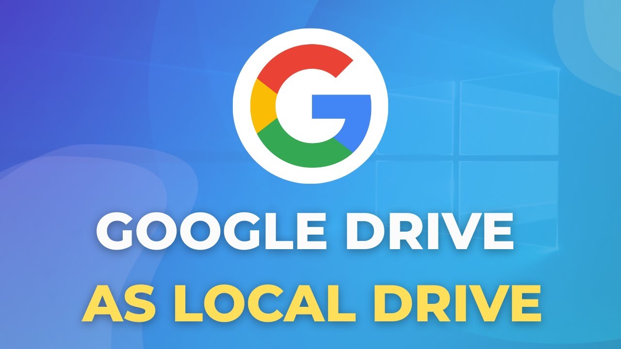How To Set Up Google Drive As A Local Drive On Your Pc - Easy Sync Tutorial