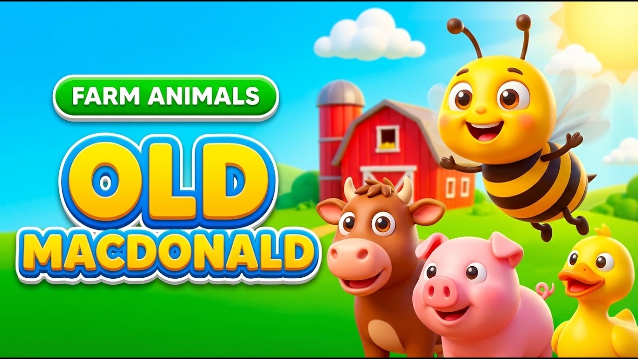 Old MacDonald Has a Farm 🐄 | Farm Animals Song with Bee Bibi | NNL Kids
