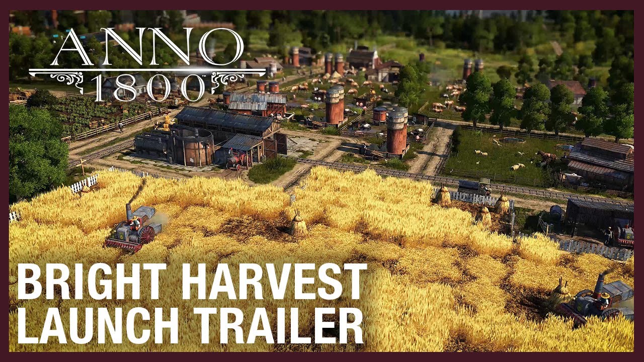 Bright Harvest. The Passage anno 1800. Anno 1800 Rich Harvest. Anno DLC – the “Fiesta” Pack.