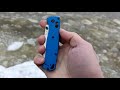 Нож Benchmade CU535-SS-20CV-G10-BLU Bugout лимитированный выпуск USA