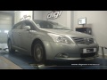 Toyota avensis 22 d4d 150cv reprogrammation moteur  181cv digiservices paris 77 dyno