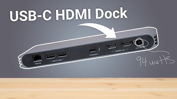 CalDigit USB-C HDMI Dock Overview | Perfect dock for the 16" MacBook Pro? | Full power!
