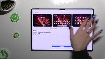 How to Change the Device Theme on HUAWEI MatePad Pro 13.2
