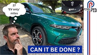 Alfa Romeo Tonale PHEV  EV Range Test  Is 37 miles possible ? | 4K