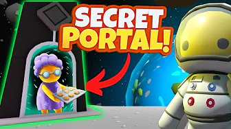 I Found a SECRET PORTAL with Grandma in It in The Wobbly Life Space Update