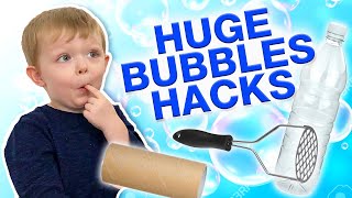 How to blow GIANT Bubbles hacks