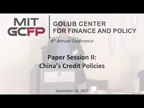 Paper Session II: China’s Credit Policies