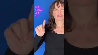 📓 Master ASL: Learn to sign 5th grade!