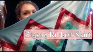 makin a zig zag ribbon skirt + some satin skirt tips  |  crafting with a cree