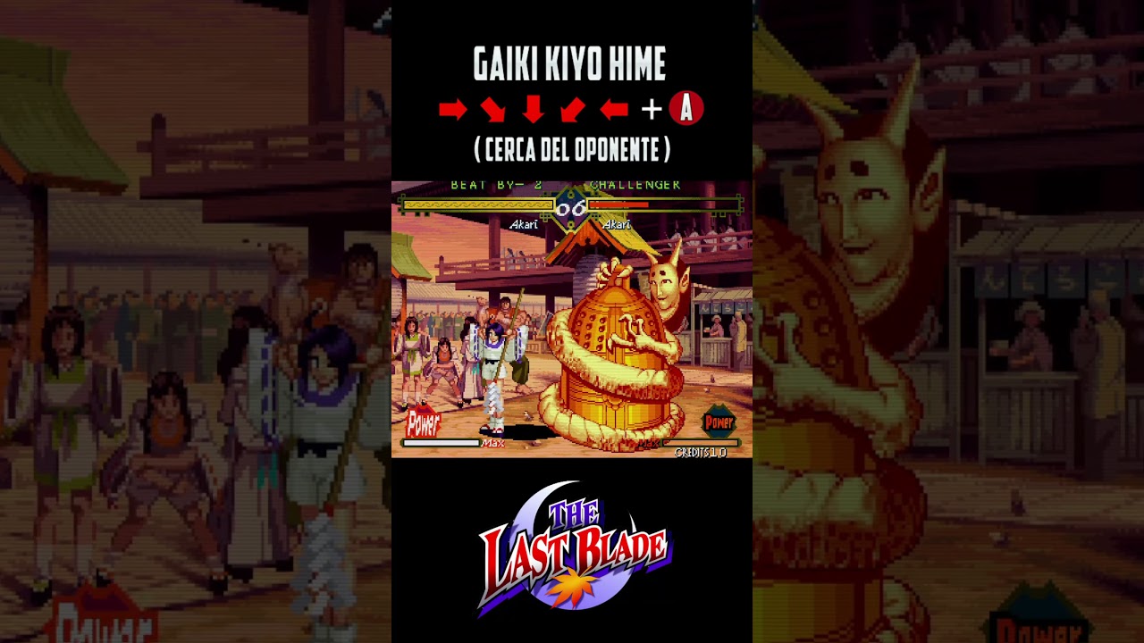 Akari Ichijo - The Last Blade - Specials y Super Moves  #bestarcadegames #fightinggames #kof2002