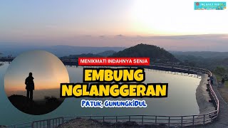 SENJA dengan VIEW EMBUNG di Bukit NGLANGGERAN Wonosari Yogyakarta