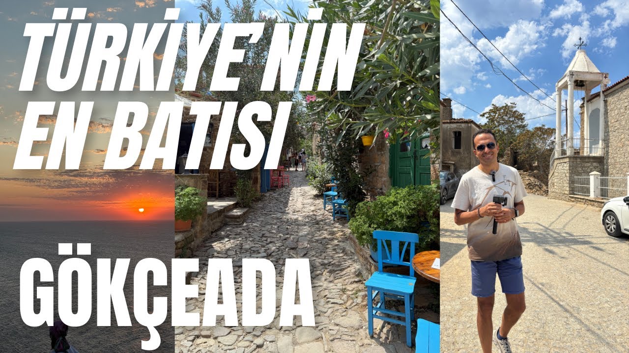 Gökçeada Vlog - Türkiye'nin En Batısında Gezilecek Yerler / Adada Hafta Sonu Tatili