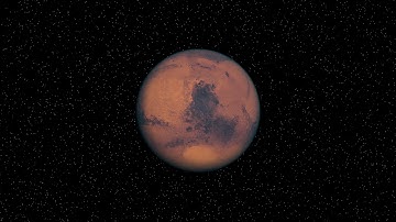 Mars Rotation Animation HD
