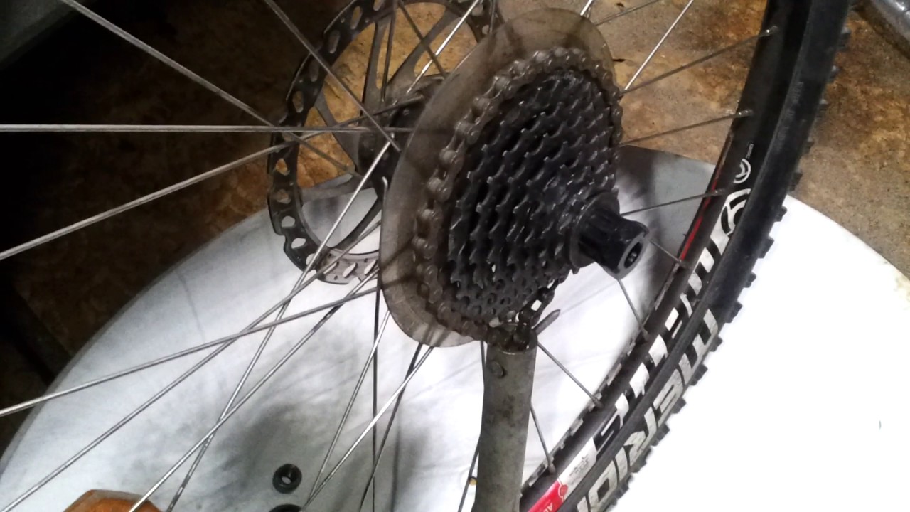 Как снять кассету (трещётку) без хлыста свечной трубкой и гвоздём - YouTube