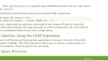 How to Update All Values to NULL and Set Specific Column Value in MySQL in One Query