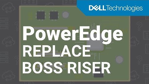 How to replace the BOSS riser on a Dell EMC PowerEdge XE2420