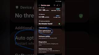 Auto Optimization #trending #youtube #subscribe #samsung #android #technology #tech #new #tamil#sub screenshot 5