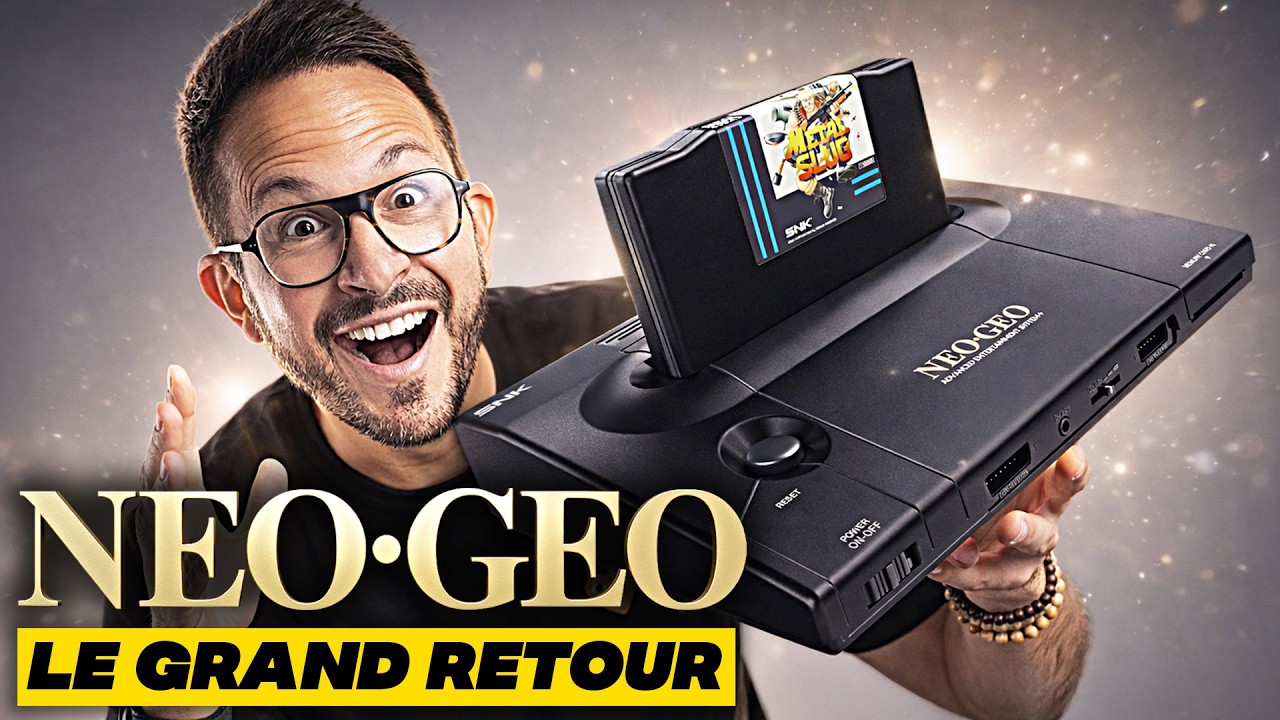 NEOGEO AES+ L'INCROYABLE ANNONCE 😍 SNK et Plaion relancent la CONSOLE CULTE ! Prix, Technique, Jeux