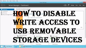 How to Disable USB Drive Write Access using Group Policy