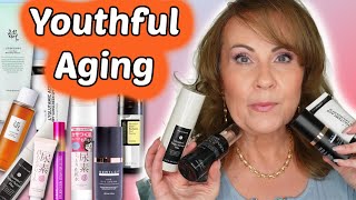 My YOUTHFUL AGING Morning Skincare Routine - Mature Skin Over 40