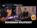 Pentatonix Reaction Bohemian Rhapsody (I JUST CAN'T BELIEVE!) | Dereck Reacts
