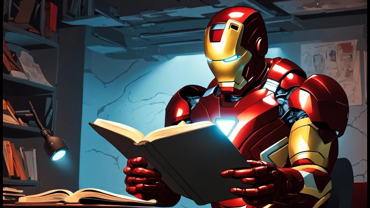 Iron Man Study Sessions: LoFi Music in Stark Industries' Workshop