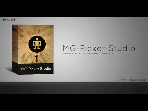 MG-PickerStudio Features Demo (Animator)
