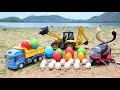 King Cobra Snake Vs JCB 5CX Fight ? Snake Revenge | Tipper Dumper Accident ? Jcb Truck Cartoon CSToy