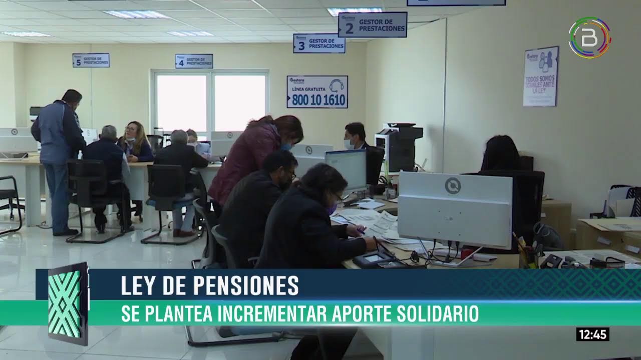 Modificación de Ley de Pensiones plantea incrementar aporte solidario